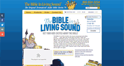 Desktop Screenshot of bibleinlivingsound.org